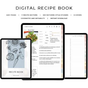 Digital Recipe Book 4699